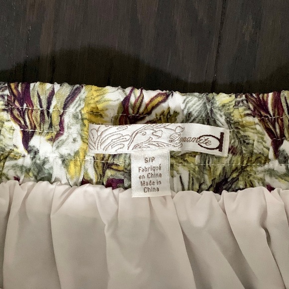 Dynamite Fully Lined Elastic Waisted Flowy Skirt - Picture 5 of 5